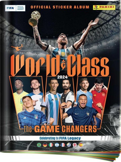 neuveden: Panini World Class 2024 - album na samolepky