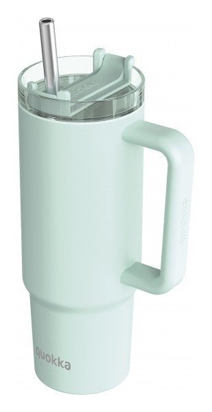 : Nerezový termohrnek s brčkem Stream Turquoise 950ml