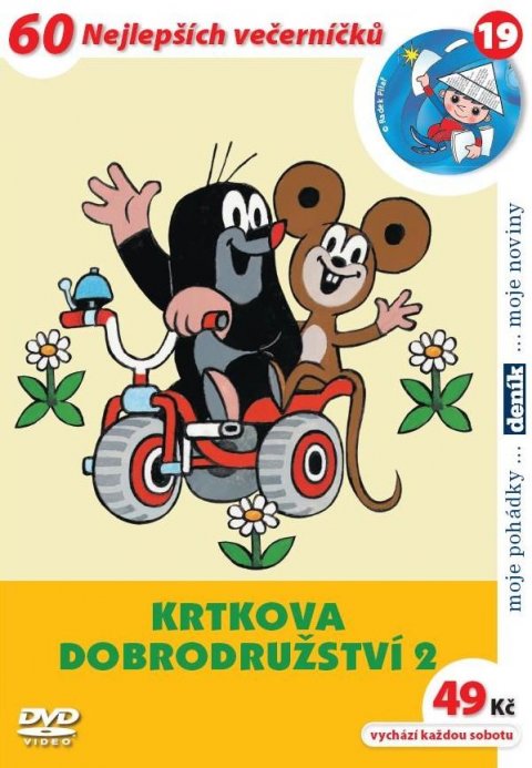 neuveden: Krtkova dobrodružství 02 - DVD box