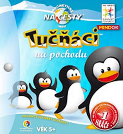 Peeters Raf: Tučňáci na pochodu: Magnetická SMART hra na cesty Peeters Raf: Tučňáci na pochodu: Magnetická SMART hra na cesty