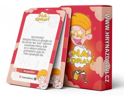 Batelka David: Na Zdraví - Karetní párty hra