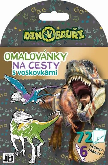 neuveden: Dinosauři - Omalovánky na cesty