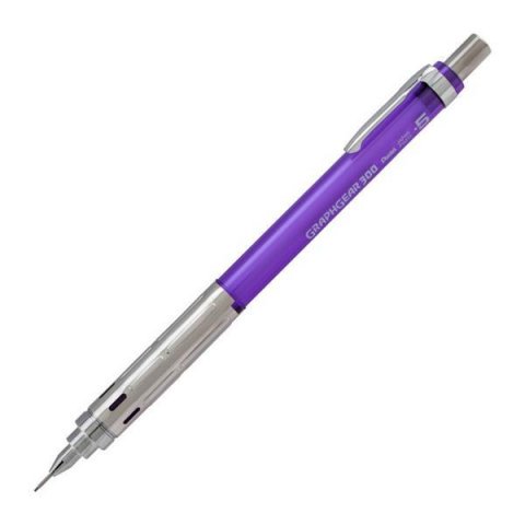 neuveden: Mikrotužka Pentel GraphGear PG315 - fialová 0,5mm