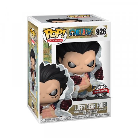 neuveden: Funko POP Animation: OnePiece - Luffy Gear Four (exclusive metallic edition