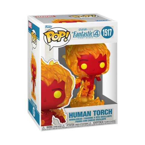 neuveden: Funko POP Marvel: Fantastic Four: First Steps - Human Torch #1517