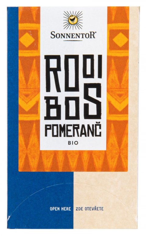 neuveden: Sonnentor - Rooibos pomeranč bio