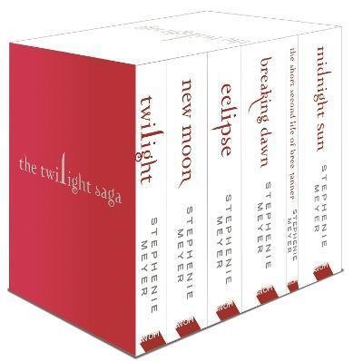 Meyerová Stephenie: Twilight Saga 6 Book Set (White Cover)
