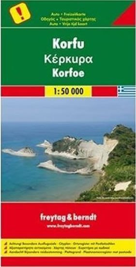 neuveden: AK 0831 Korfu 1:50 000 / automapa neuveden: AK 0831 Korfu 1:50 000 / automapa