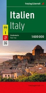 -: Itálie 1:600T / automapa