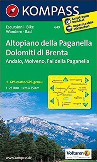 neuveden: Altopiano della Pagnella, Dolomiti di Brenta 649  NKOM