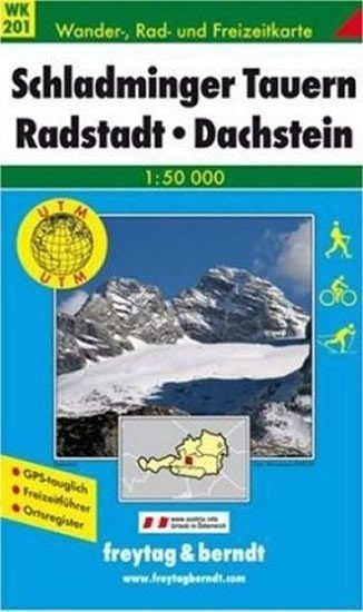 neuveden: WK 201 Schladminger Tauern, Radstadt, Dachstein 1:50 000 / turistická mapa neuveden: WK 201 Schladminger Tauern, Radstadt, Dachstein 1:50 000 / turistická mapa