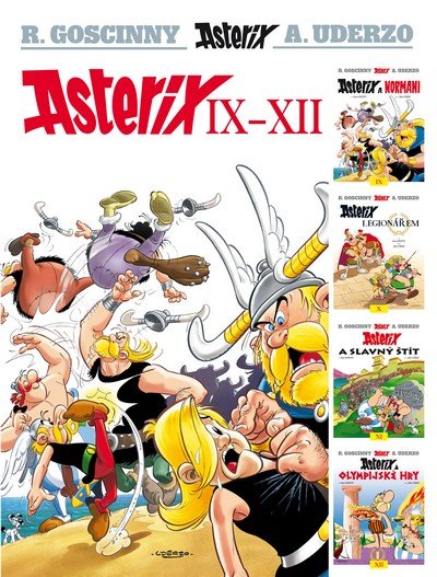 Goscinny R., Uderzo A.,: Asterix IX - XII Goscinny R., Uderzo A.,: Asterix IX - XII
