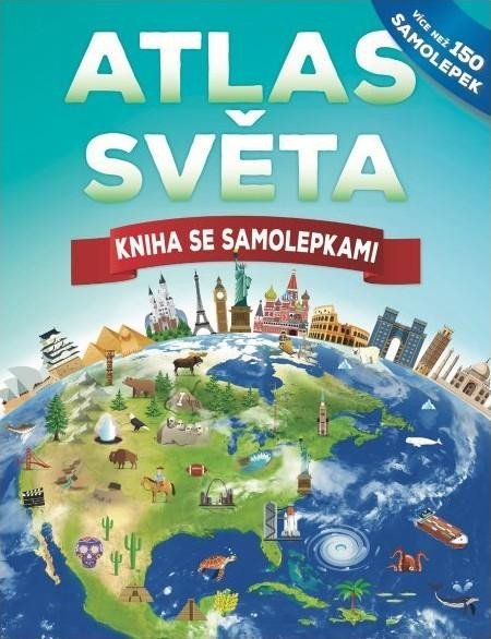 Malam John: Atlas světa - Kniha se samolepkami