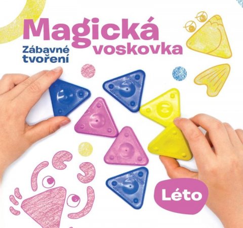 neuveden: Magická voskovka sada - Léto (knížka, voskovky, výseky)