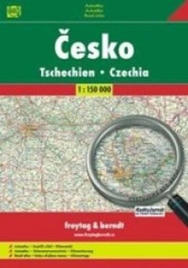 neuveden: Česko autoatlas 1:150 0000 (A4, spirála)