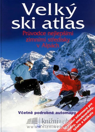 neuveden: Velký ski atlas - nejlepší zimní střediska v Alpách+automapa