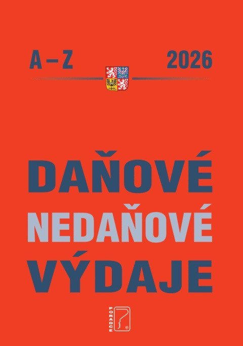Děrgel Martin: Daňové a nedaňové výdaje 2026