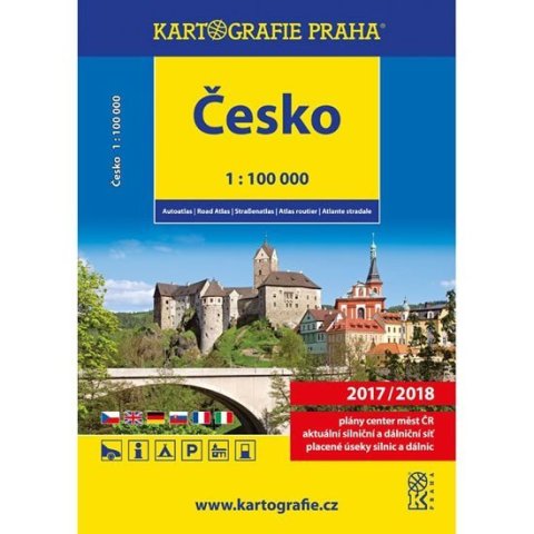 neuveden: Česko - autoatlas 1:100 000