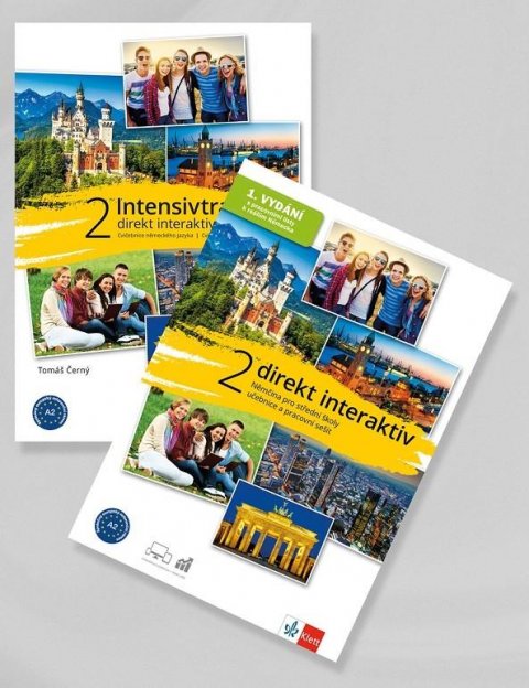 : Direkt interaktiv 2 (A2) – balíček (učebnice + pracovní sešit + kód + Inten