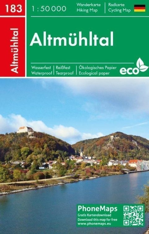 neuveden: PMG 183 Altmühltal 1:50 000