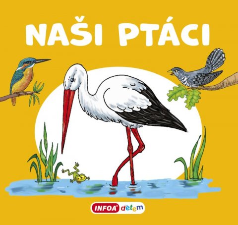 neuveden: Naši ptáci - Harmonikové leporelo