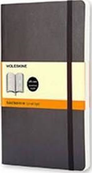 neuveden: Zápisník Moleskine - měkké desky, L, linkovaný - černý