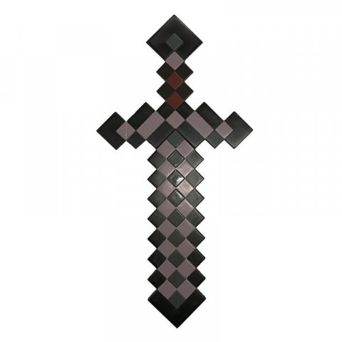neuveden: Minecraft replika zbraně 51 cm - Netheritový meč