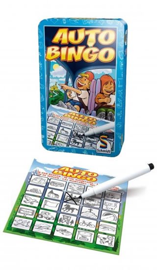 neuveden: Auto Bingo - Společenská hra neuveden: Auto Bingo - Společenská hra