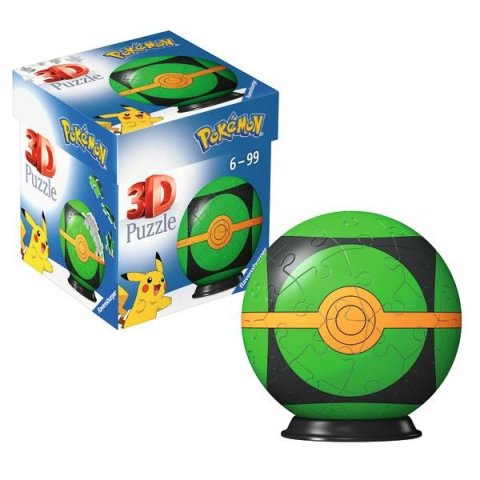 neuveden: 3D Puzzle-Ball: Pokémon Dusk Ball 54 dílků