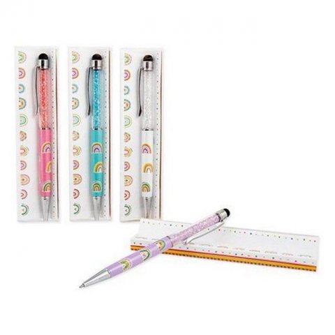 neuveden: Kuličkové pero s třpytivými kamínky