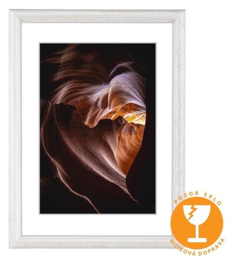 : Rámeček dřevěný Phoenix A3, bílý, 29,7x42cm