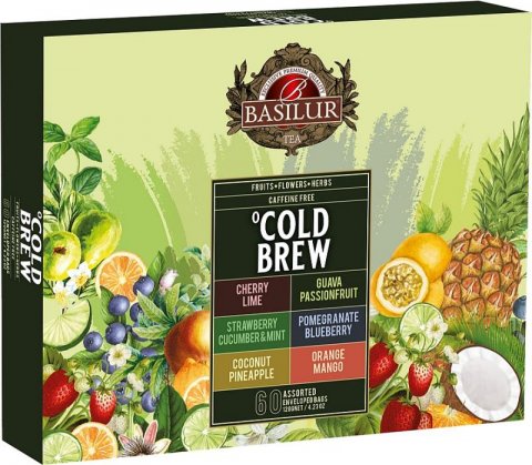 neuveden: BASILUR Cold Brew Assorted 60x2g neuveden: BASILUR Cold Brew Assorted 60x2g