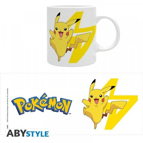 neuveden: Pokémon Hrnek: Logo  Pikachu 320 ml