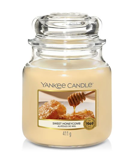 neuveden: YANKEE CANDLE Sweet Honeycomb svíčka 411g