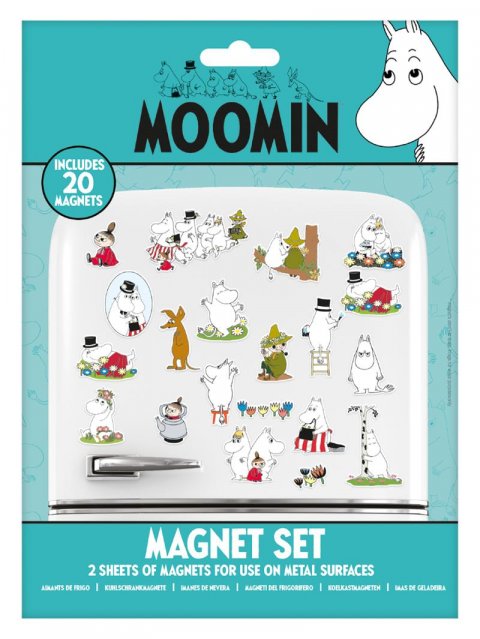 neuveden: Sada magnetek Moomins