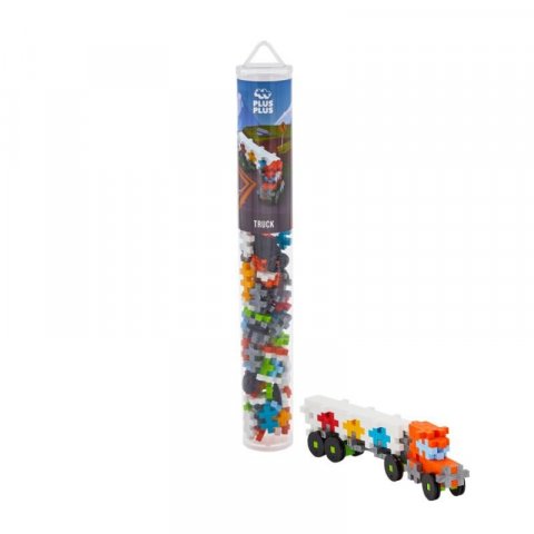 neuveden: Plus-Plus stavebnice tuba - Nákladní auto 100 dílků
