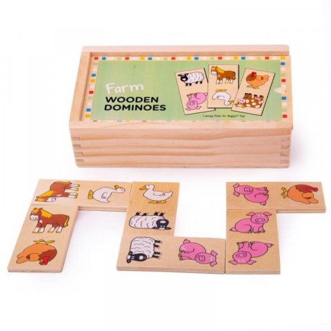 neuveden: Domino dřevěné - Farma