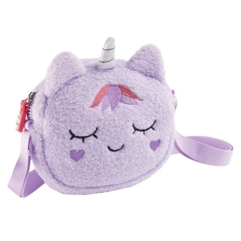 neuveden: Dětská kabelka Fluffy Love - Jednorožec, lososová