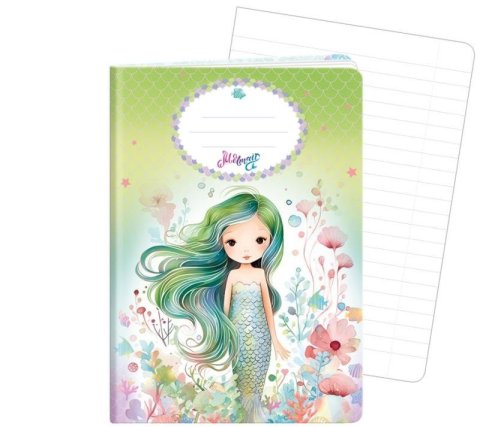 neuveden: Sešit A6, 40 listů, typ 644 Mermaid