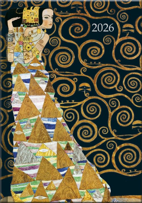 neuveden: Denní diář 2026 - Art Klimt (A5)
