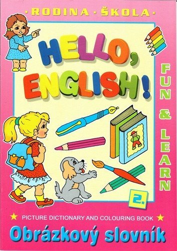 neuveden: Hello, English! 2. - Vymalovánky A4