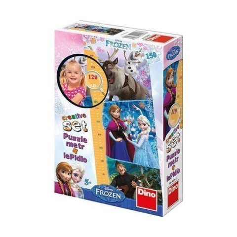 neuveden: Ledové království - dětský metr a panoramic puzzle 150