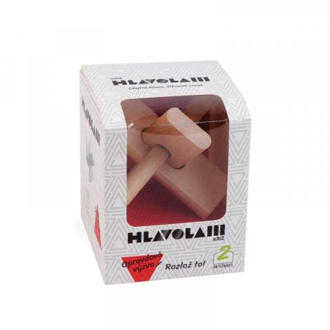 neuveden: Dřevěný hlavolam - Kříž