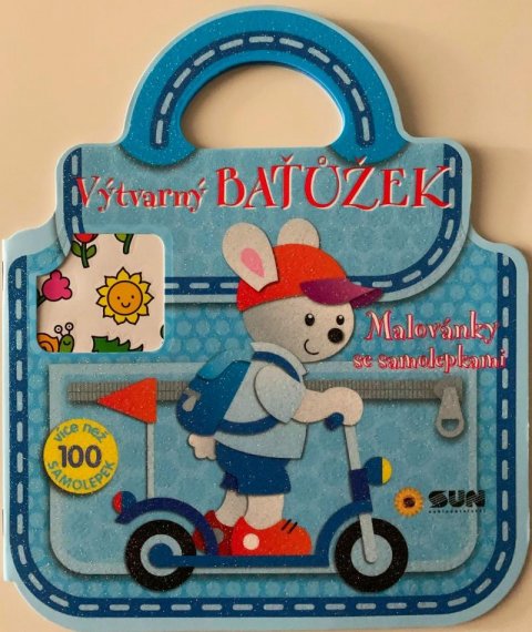 neuveden: Výtvarný batůžek - Malovánky se samolepkami