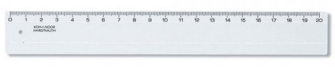 neuveden: Koh-i-noor pravítko 20cm transparentní neuveden: Koh-i-noor pravítko 20cm transparentní