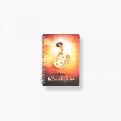 neuveden: Kroužkový blok Udělám si hezký den B6, čistý, 50 listů