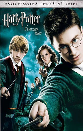 neuveden: Harry Potter Fénixův řád 2DVD neuveden: Harry Potter Fénixův řád 2DVD