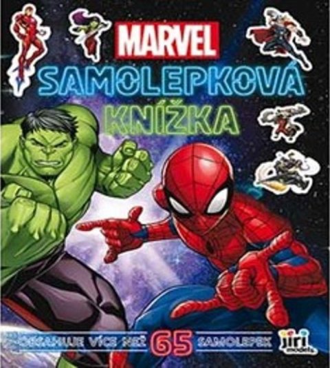 neuveden: Samolepková knížka Marvel