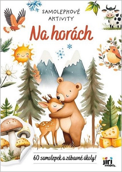 -: Samolepkové aktivity Na horách
