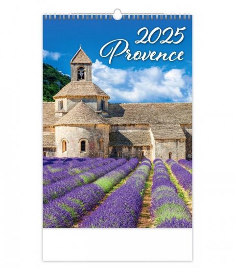 neuveden: Kalendář nástěnný 2025 - Provence